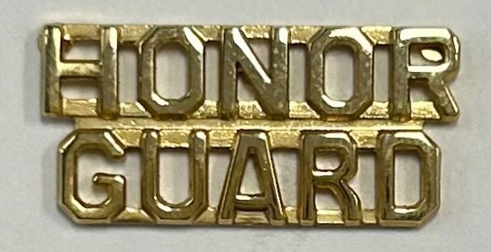 HONOR GUARD COLLAR PINS - 1/4" TALL - SOLD in PAIRS.